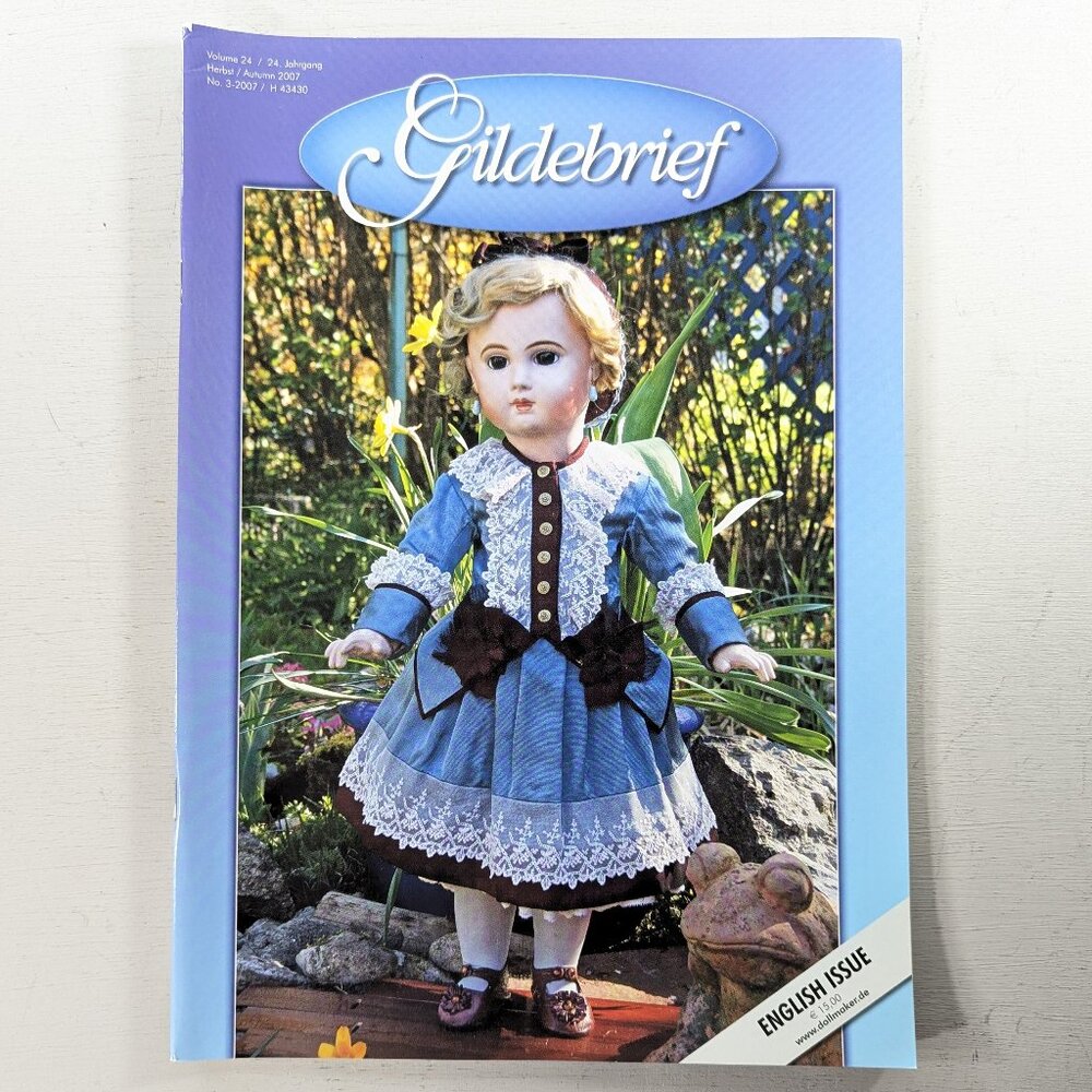 GILDEBRIEF Dollmaking Magazine 3-2007, English Issue, historical costume design